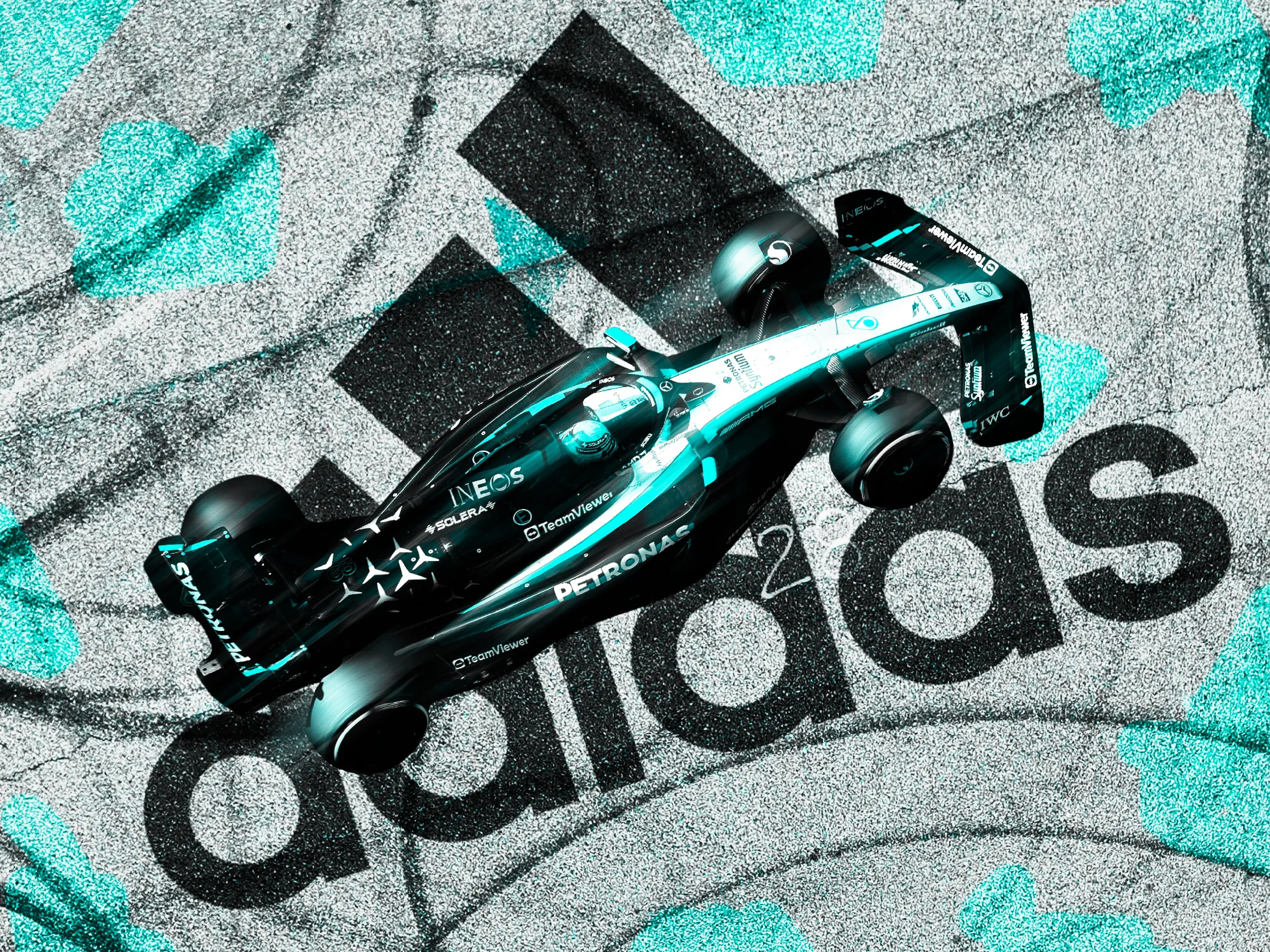 ADIDAS Y MERCEDES EN LA F1